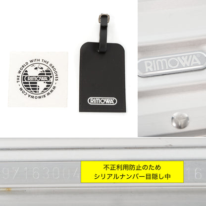 リモワ クラシックフライト 60L 4輪 チェックインM シルバー 971.63.00.4 中古