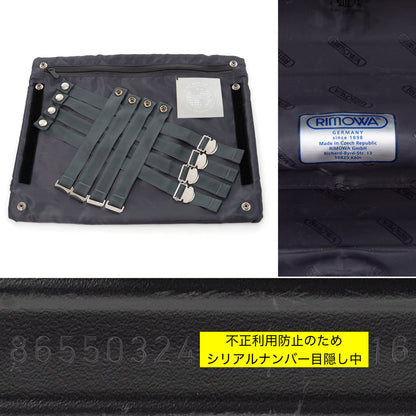 リモワ ボレロ 30L 4輪 コンパクト 865.50.32.4 マットブラック 中古
