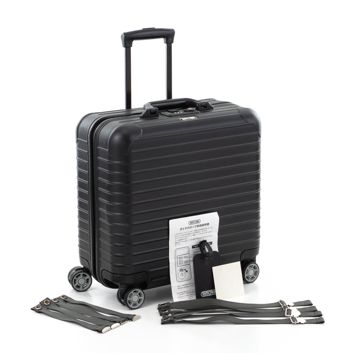 リモワ サルサ 27L 4輪 コンパクト マットブラック 810.40.32.4 中古