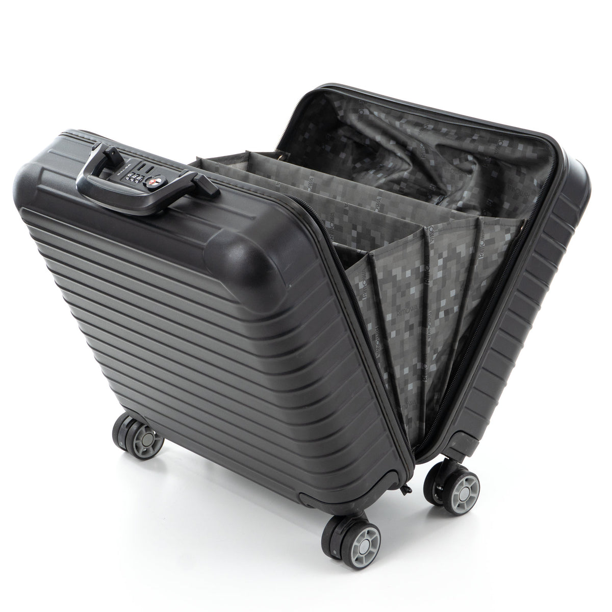 リモワ サルサ 27L 4輪 コンパクト マットブラック 810.40.32.4 中古