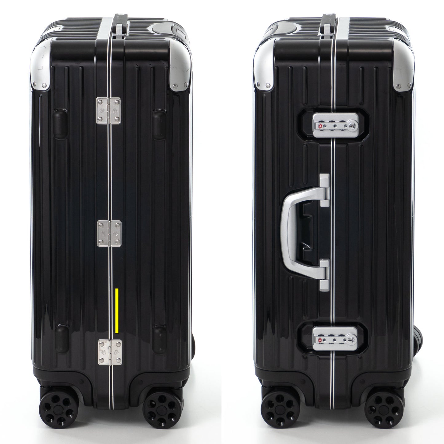 リモワ ハイブリッド チェックインM 60L 4輪 グロスブラック 883.63.62.4 中古