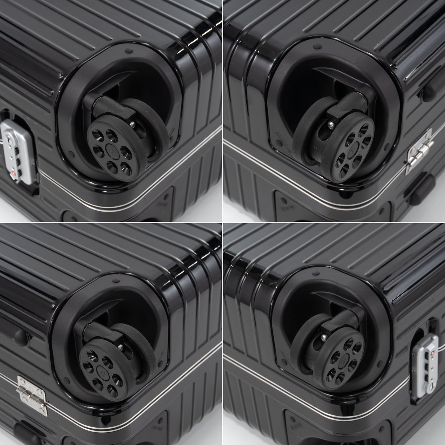 リモワ ハイブリッド チェックインM 60L 4輪 グロスブラック 883.63.62.4 中古