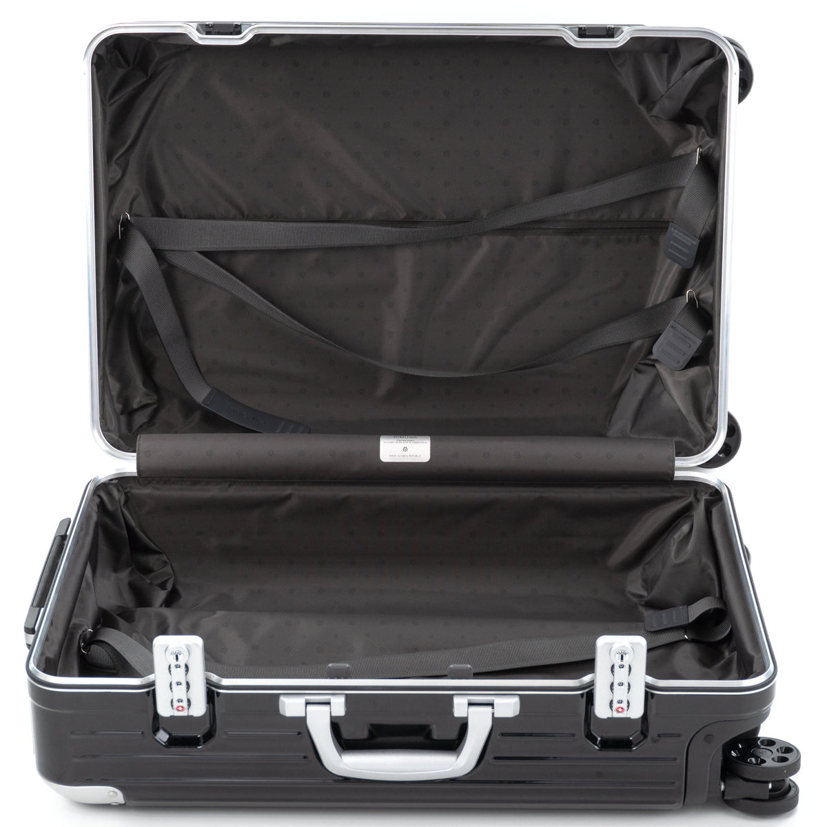 リモワ ハイブリッド チェックインM 60L 4輪 グロスブラック 883.63.62.4 中古