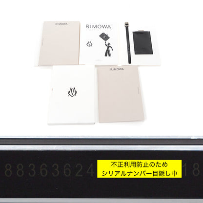 リモワ ハイブリッド チェックインM 60L 4輪 グロスブラック 883.63.62.4 中古