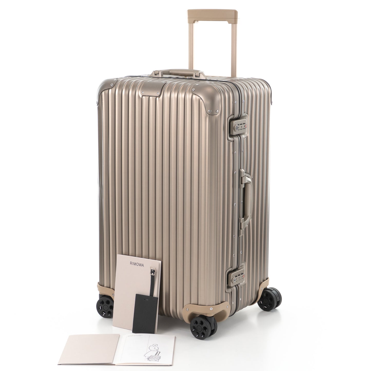リモワ オリジナル トランク 90L 4輪 チタニウム 925.75.03.4 中古