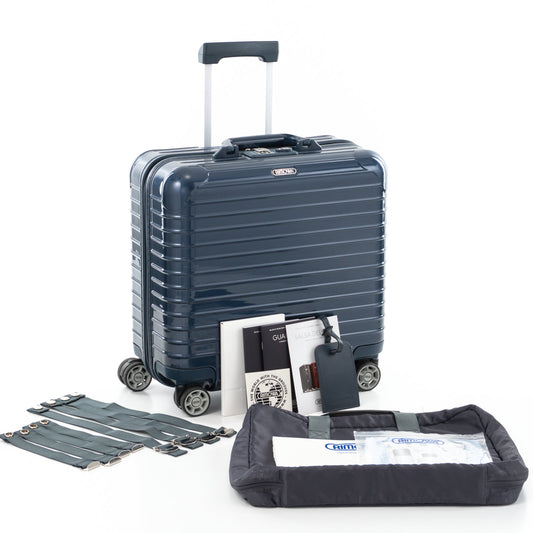 リモワ サルサデラックス 29L 4輪 コンパクト ヨッティングブルー 830.40.12.4 中古