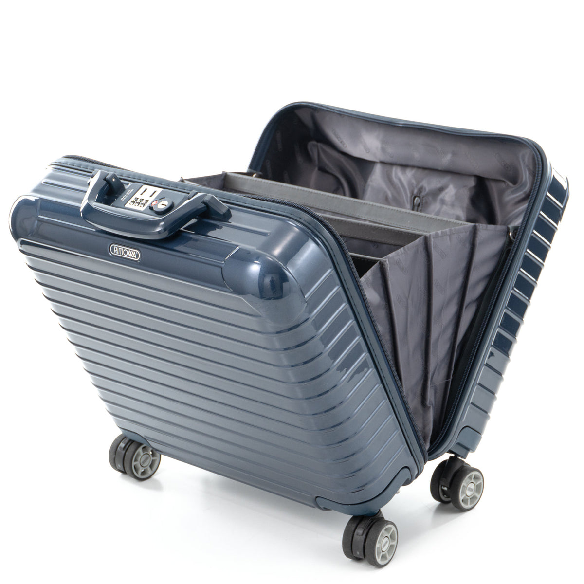リモワ サルサデラックス 29L 4輪 コンパクト ヨッティングブルー 830.40.12.4 中古