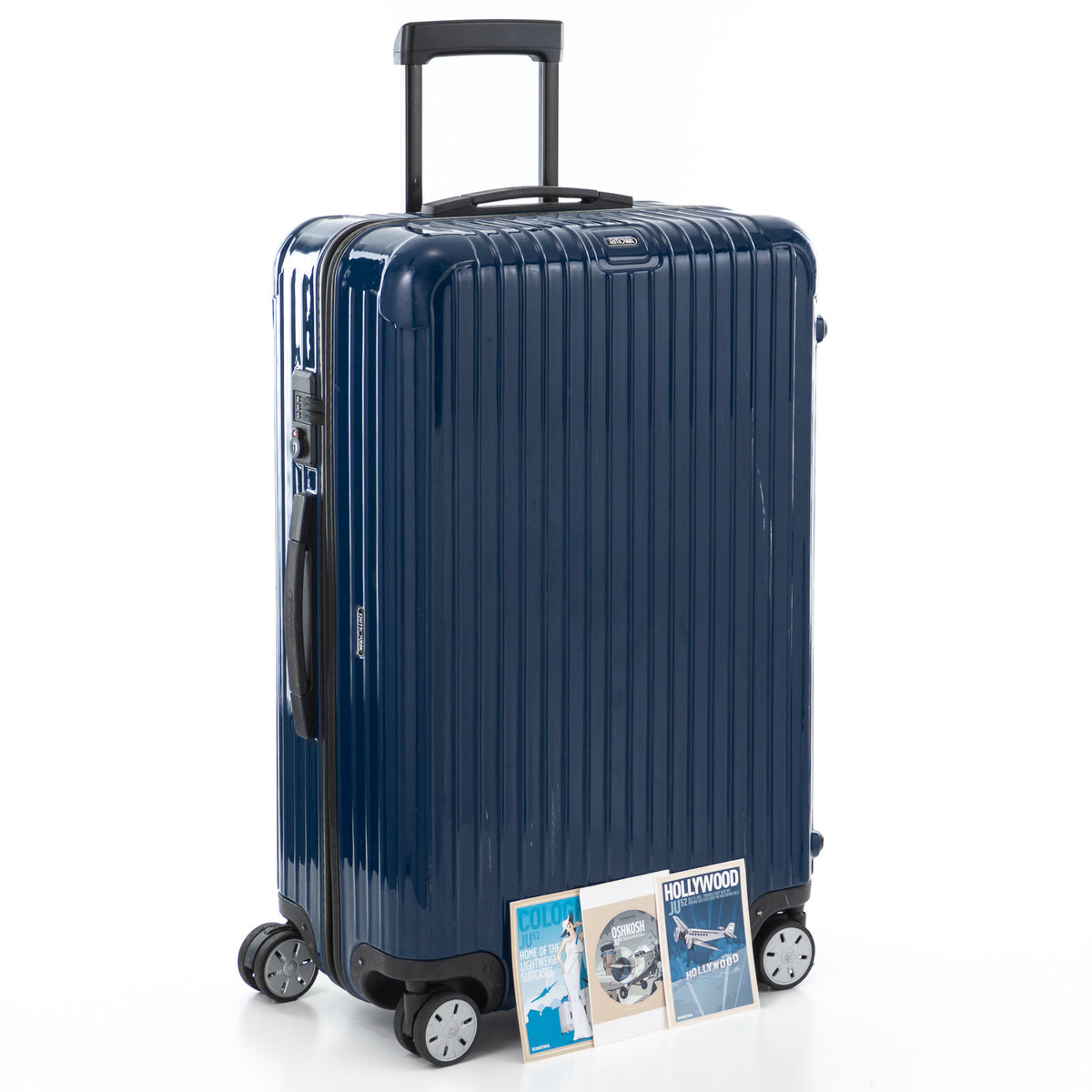 リモワ ユナイテッドアローズ サルサ 86L 4輪 チェックインL ダークブルー系カラー 濃青系カラー 810.90.52.9 中古