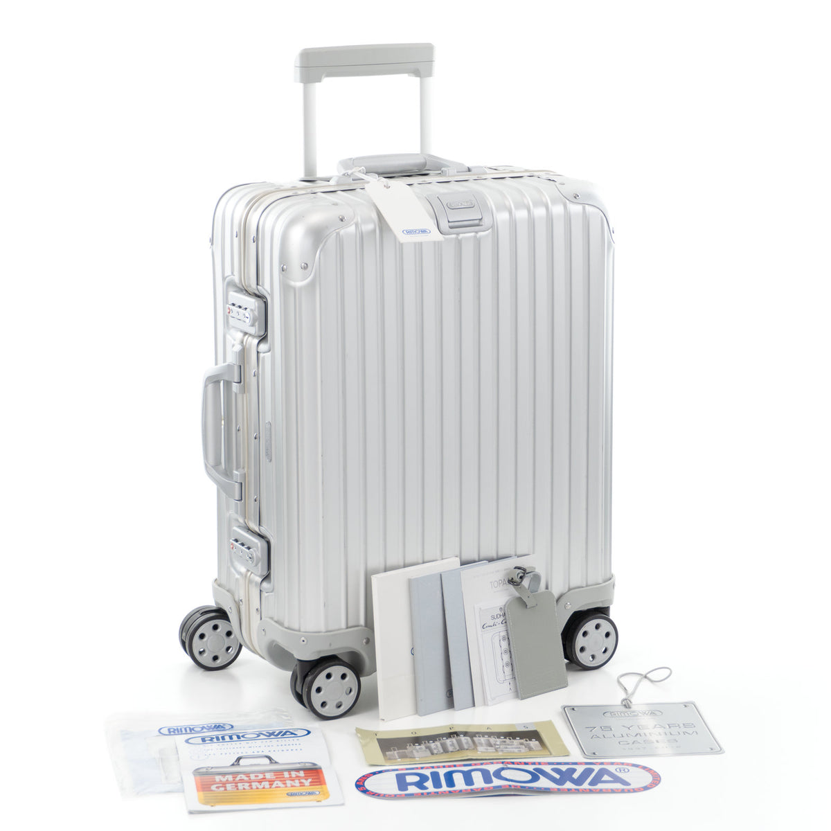 リモワ トパーズ 45L 4輪 キャビンプラス シルバー 932.56 中古