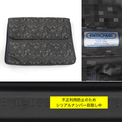 リモワ サルサ 27L 4輪 コンパクト マットブラック 810.40.32.4 中古