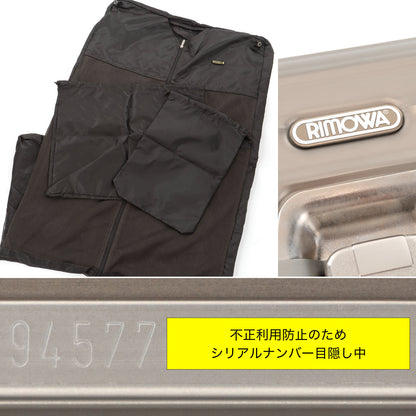 リモワ トパーズ 104L 4輪 XL チタニウム 945.77 中古