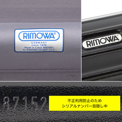 リモワ サルサ 32L 4輪 キャビンS マットブラック 871.52 中古