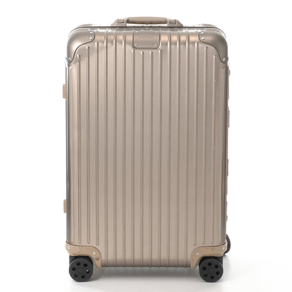 リモワ オリジナル チェックインM 60L 4輪 チタニウム 925.63.03.4 中古