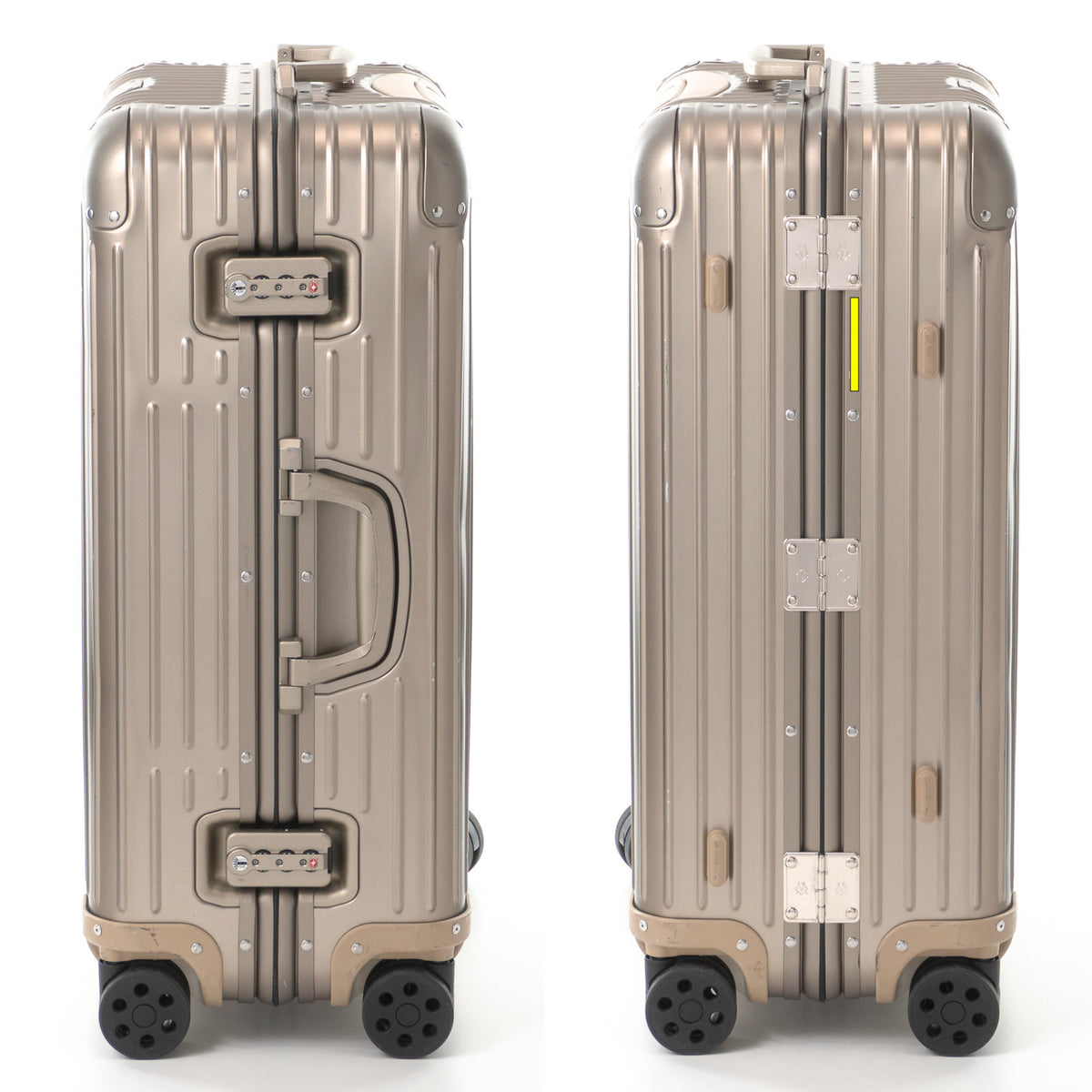リモワ オリジナル チェックインM 60L 4輪 チタニウム 925.63.03.4 中古
