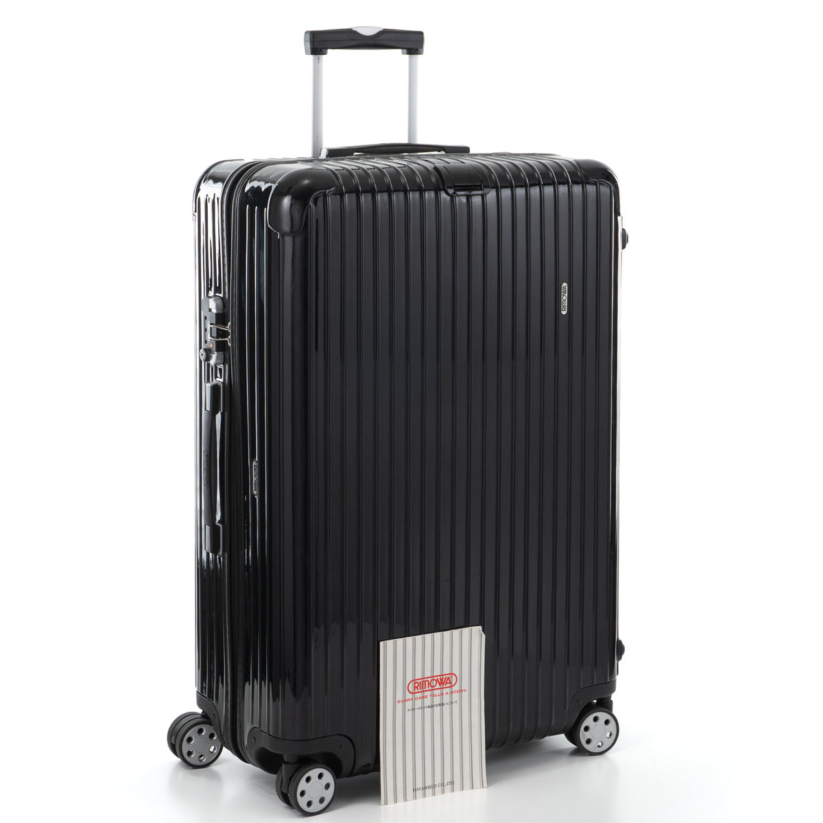 リモワ サルサデラックス 97L 4輪 XL グロスブラック 870.77 中古