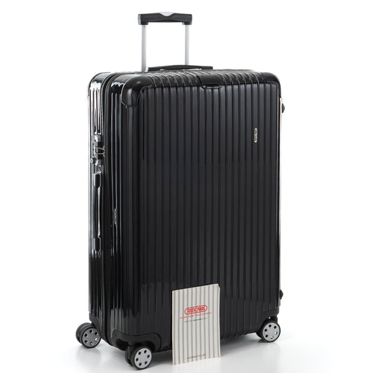 リモワ サルサデラックス 97L 4輪 XL グロスブラック 870.77 中古