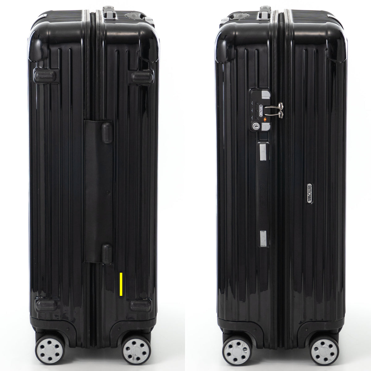 リモワ サルサデラックス 78L 4輪 チェックインL グロスブラック 870.70 中古