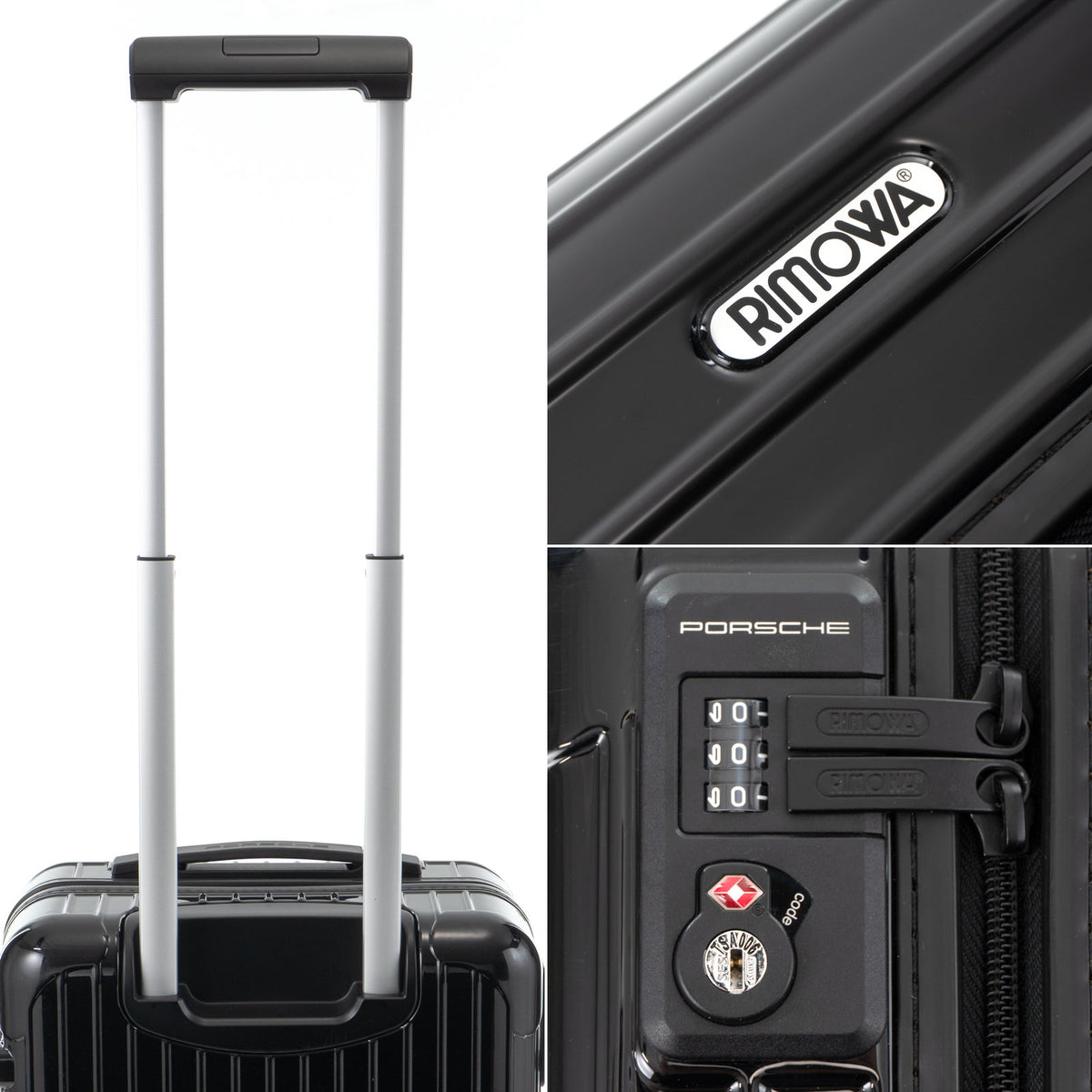 リモワ ポルシェ サルサ 32L 4輪 キャビンS グロスブラック 822.90.56.4 中古