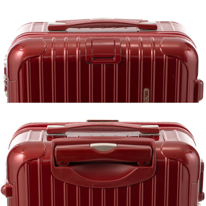 リモワ サルサデラックス 33L 2輪 キャビンS オリエンタルレッド 853.52 中古