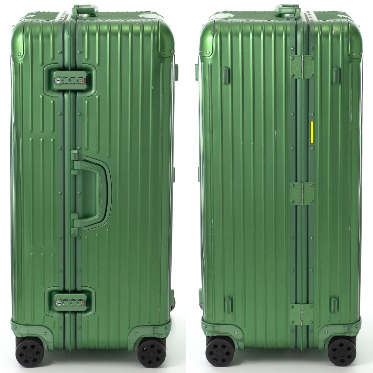 リモワ オリジナル トランクプラス 105L 4輪 エメラルドグリーン 925.80.97.4 中古