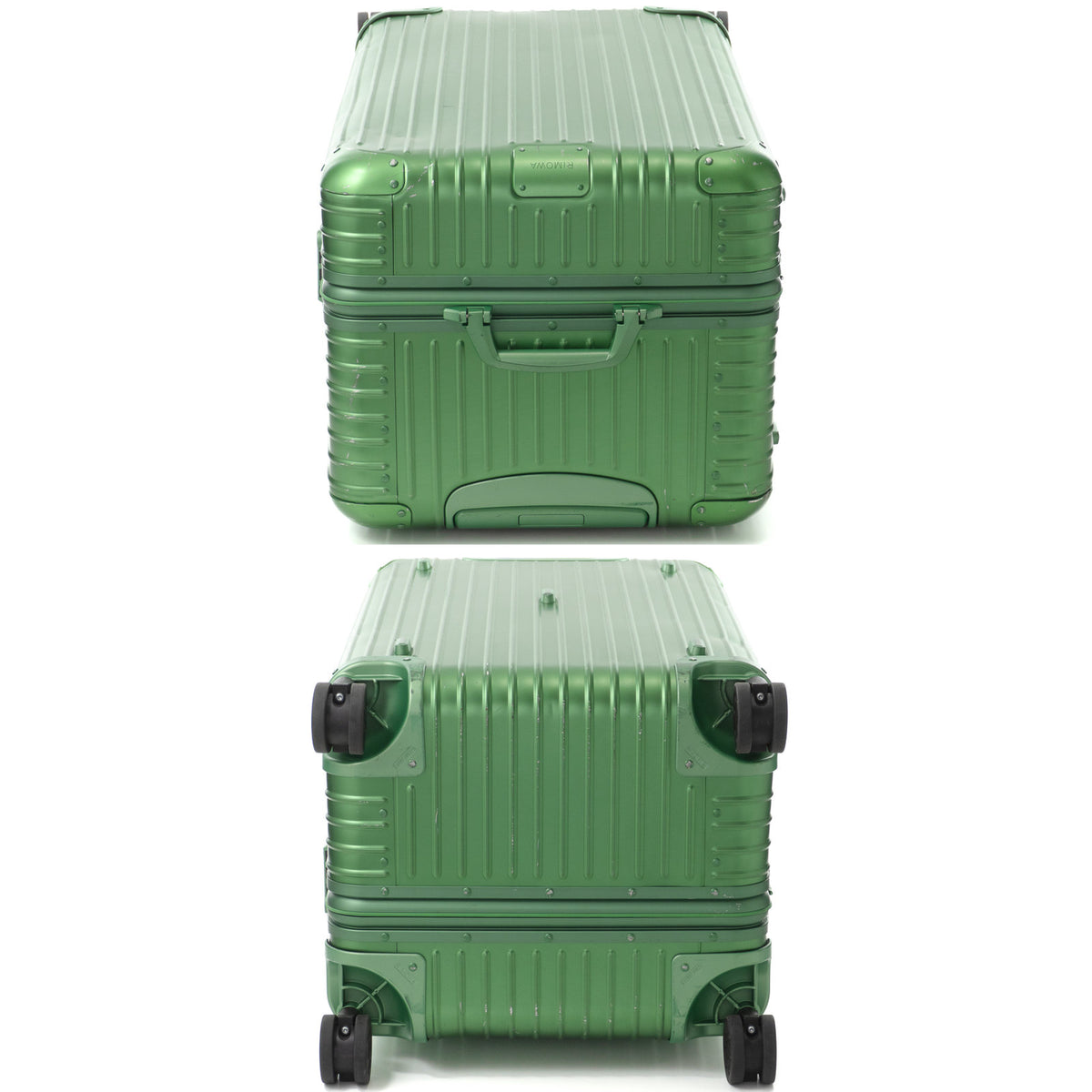 リモワ オリジナル トランクプラス 105L 4輪 エメラルドグリーン 925.80.97.4 中古