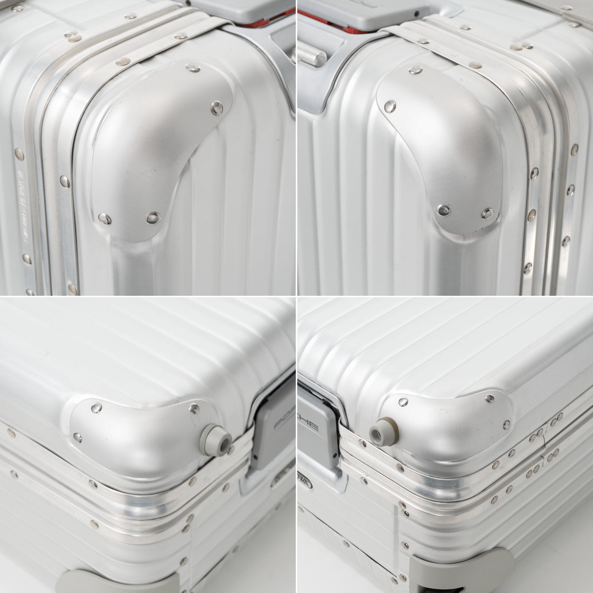 リモワ ポルシェ トパーズ 52L 4輪 特別モデル(チェックインM相当) シルバー 911.52 中古