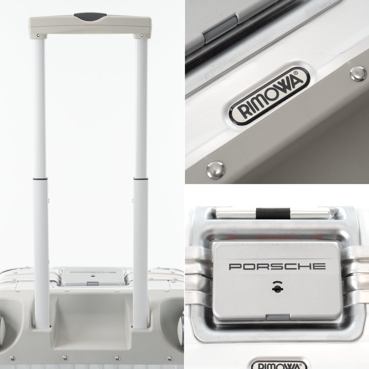 リモワ ポルシェ トパーズ 52L 4輪 特別モデル(チェックインM相当) シルバー 911.52 中古