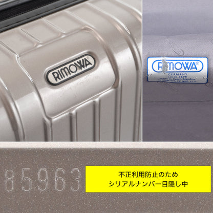 リモワ サルサ 63L 2輪 チェックインM プロセコ 859.63 中古