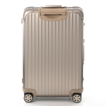 リモワ トパーズ 64L 4輪 チェックインM チタニウムシャンパンゴールド系 945.63 中古