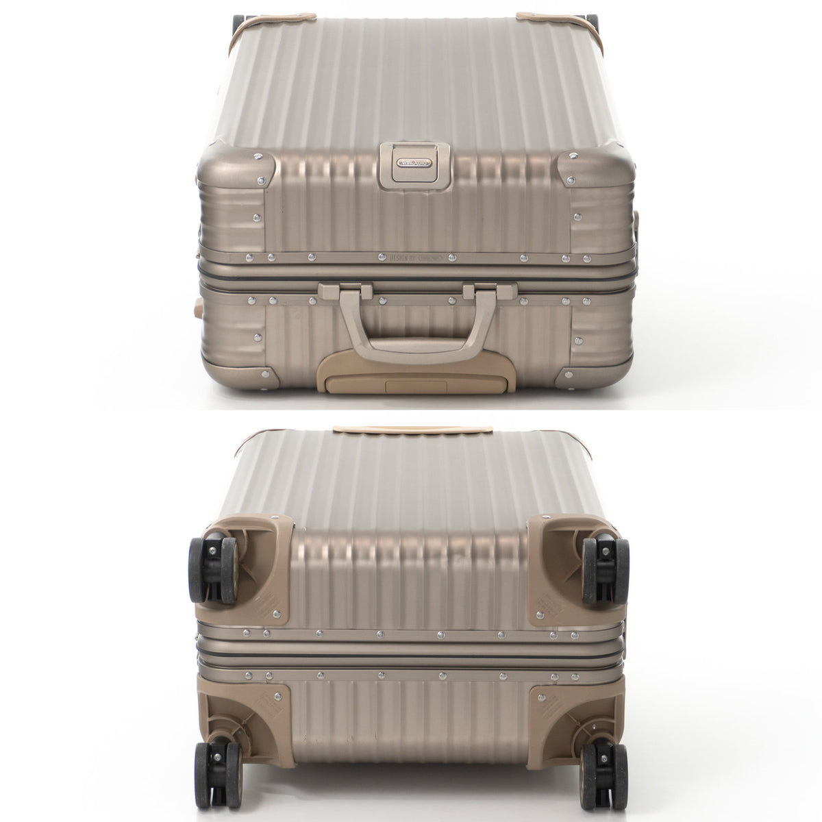 リモワ トパーズ 64L 4輪 チェックインM チタニウムシャンパンゴールド系 945.63 中古