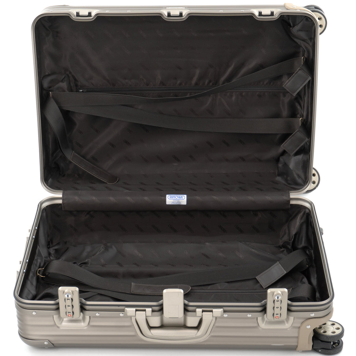 リモワ トパーズ 64L 4輪 チェックインM チタニウムシャンパンゴールド系 945.63 中古