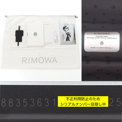 リモワ ハイブリッド キャビン 37L 4輪 マットブラック 883.53.63.1 中古
