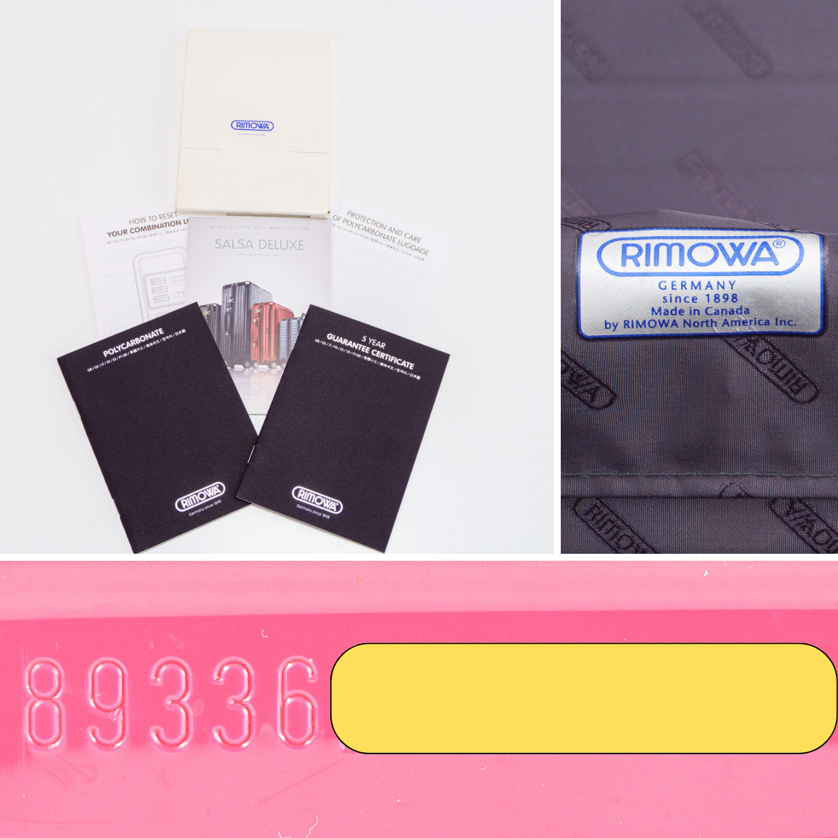 RIMOWA(リモワ) サルサデラックス 97L 4輪 XL