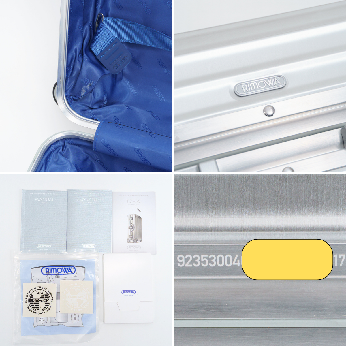 RIMOWA(リモワ) トパーズ 34L 4輪 キャビン