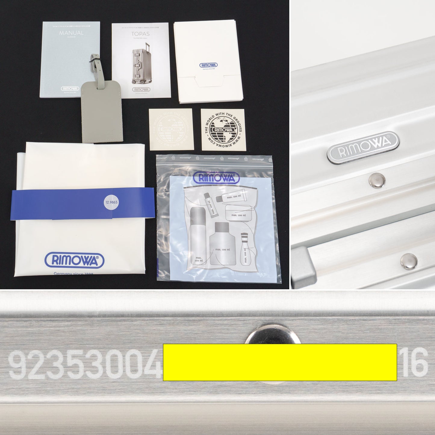 RIMOWA(リモワ) トパーズ 34L 4輪 キャビン