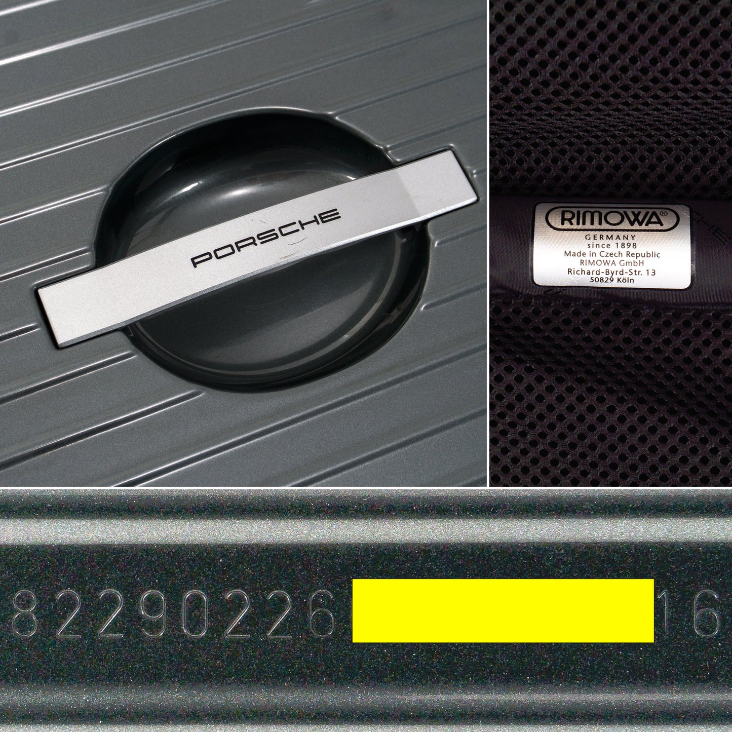 RIMOWA(リモワ) PORSCHE(ポルシェ) PTS ウルトラライト サルサ 74L 4輪 トランク