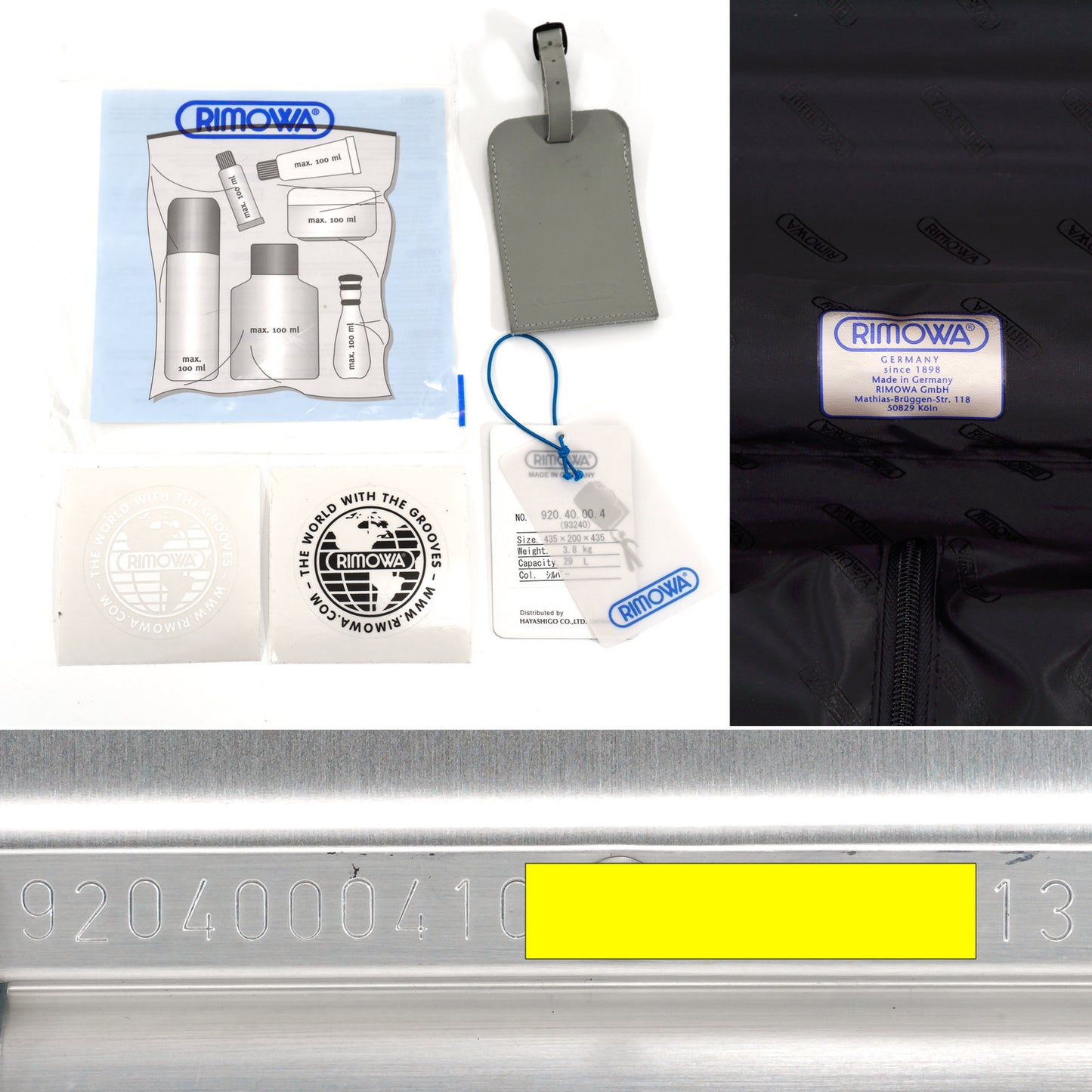 RIMOWA(リモワ) トパーズ 29L 4輪 コンパクト