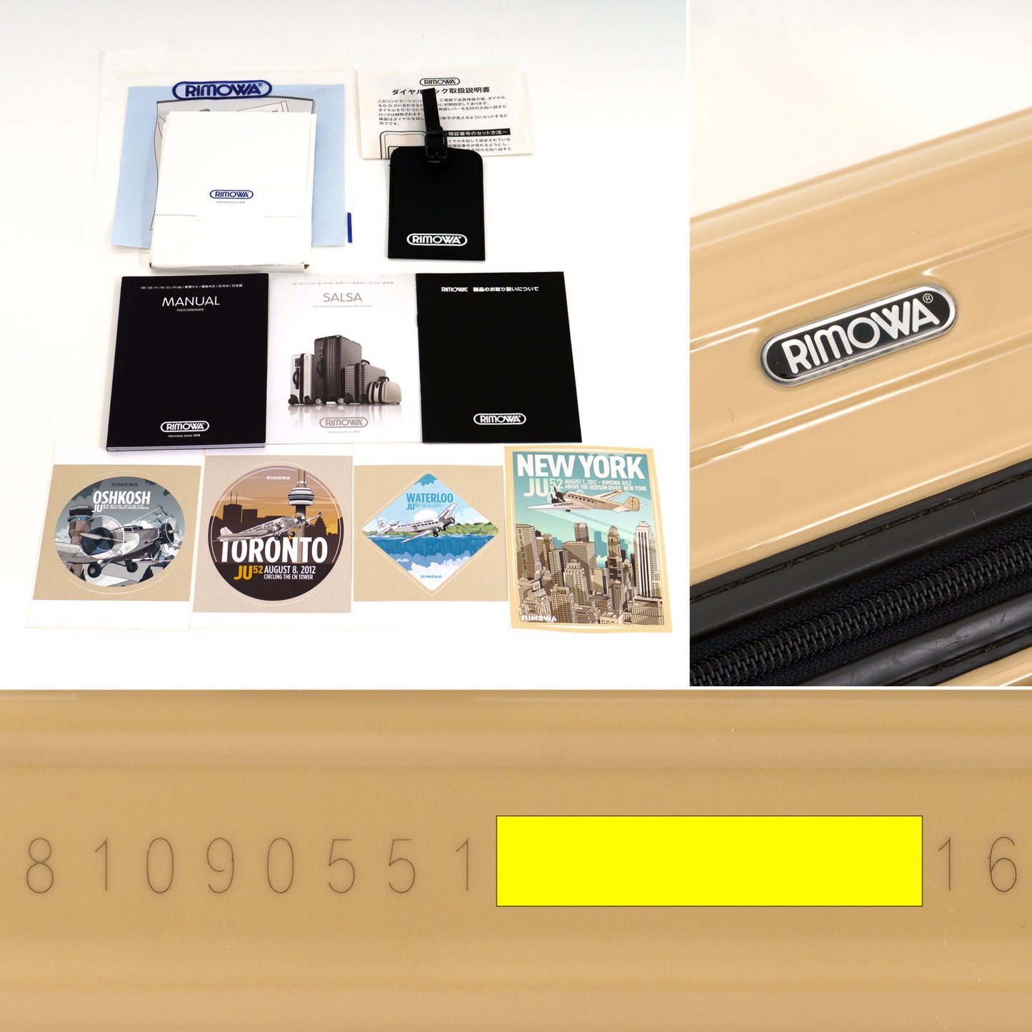 RIMOWA(リモワ) ユナイテッドアローズ サルサ 32L 4輪 キャビンS