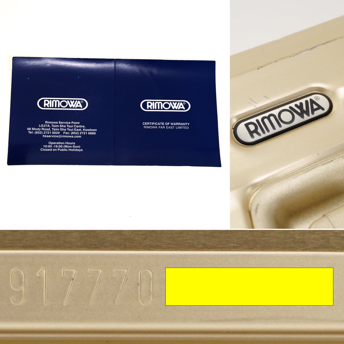 RIMOWA(リモワ) トパーズ 104L 4輪 XL