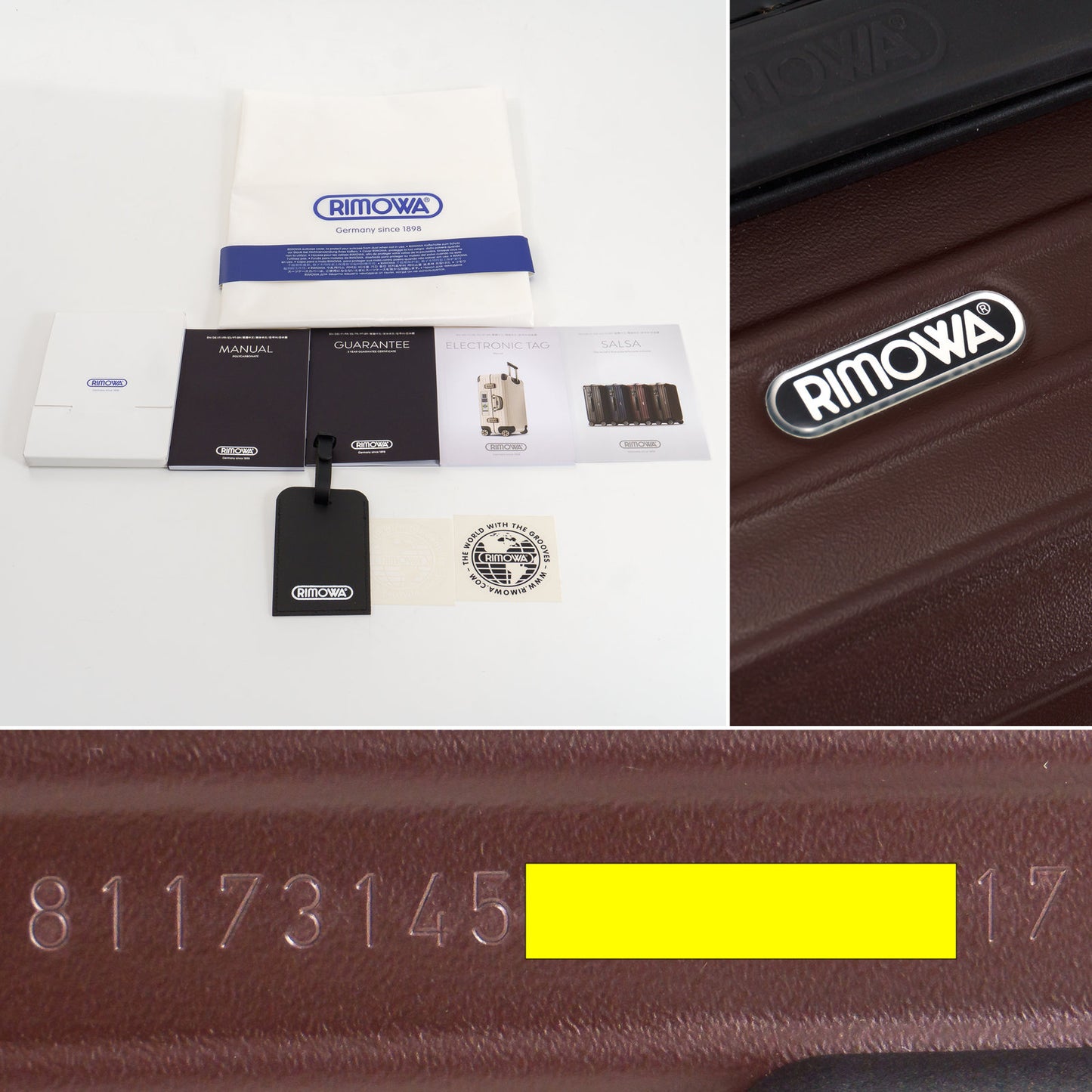 RIMOWA(リモワ) サルサ 電子タグ 87L 4輪 チェックインL