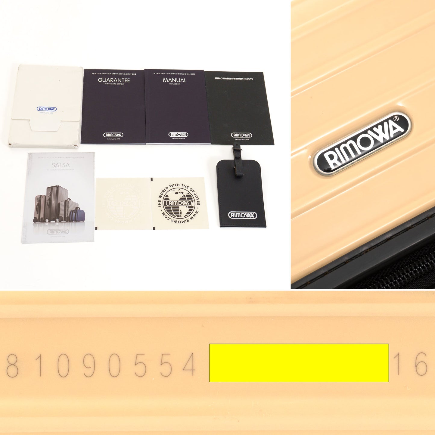RIMOWA(リモワ) ユナイテッドアローズ サルサ 87L 4輪 チェックインL