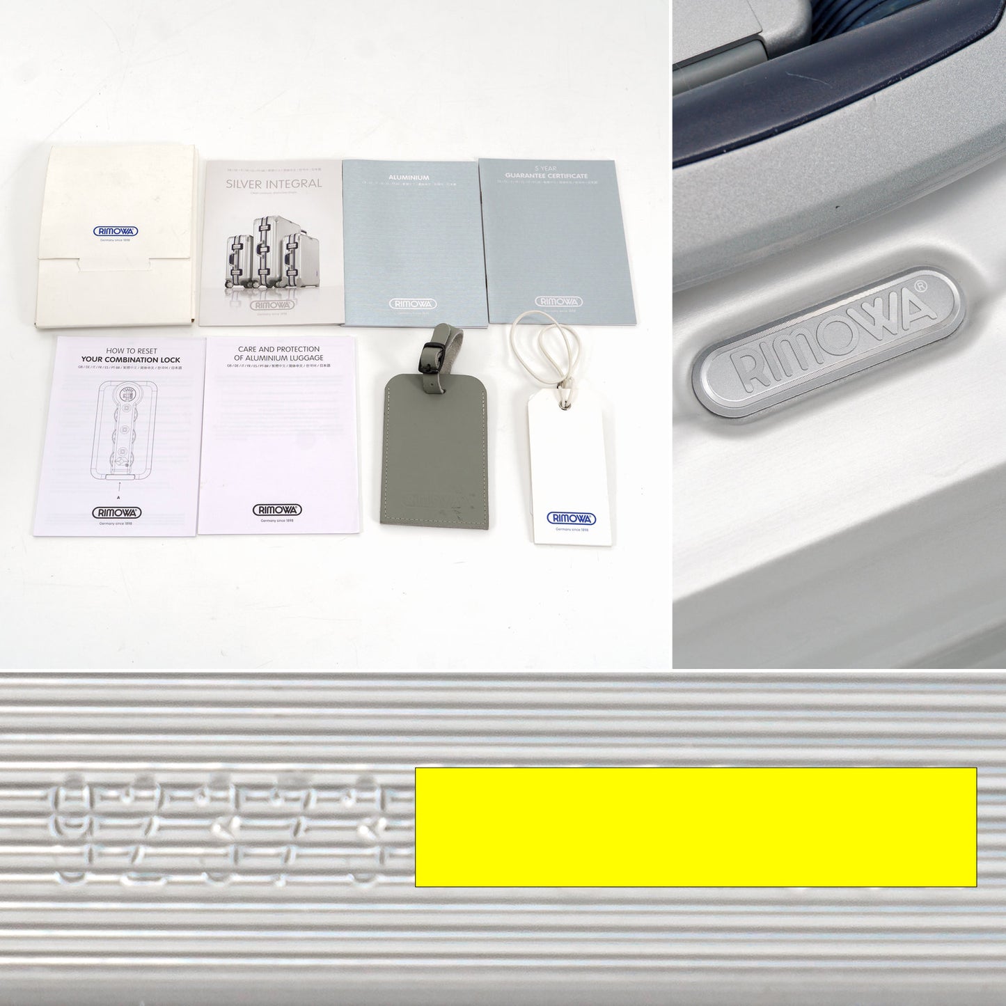 RIMOWA(リモワ) シルバーインテグラル 85L 4輪 チェックインL