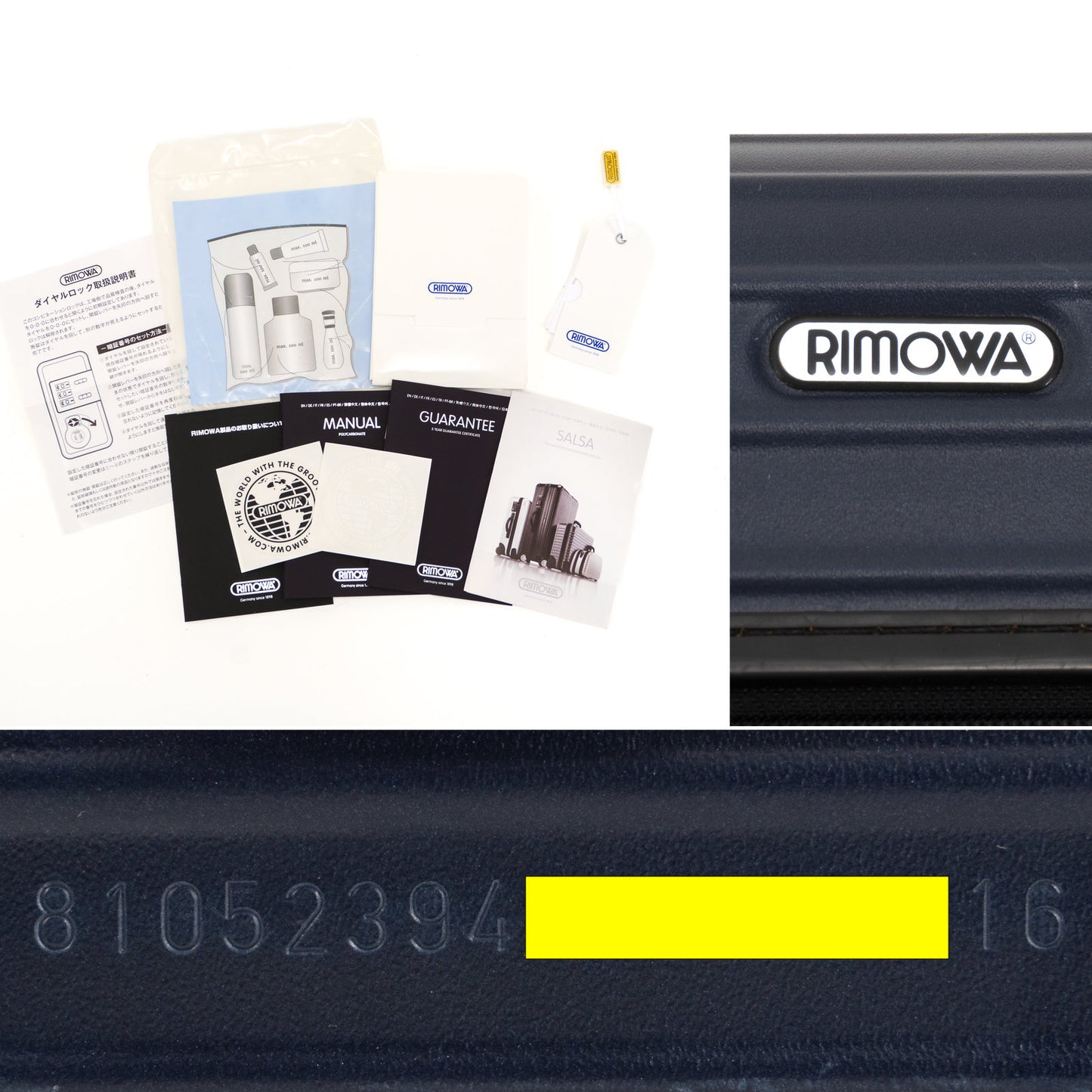 RIMOWA(リモワ) サルサ 32L 4輪 キャビンS