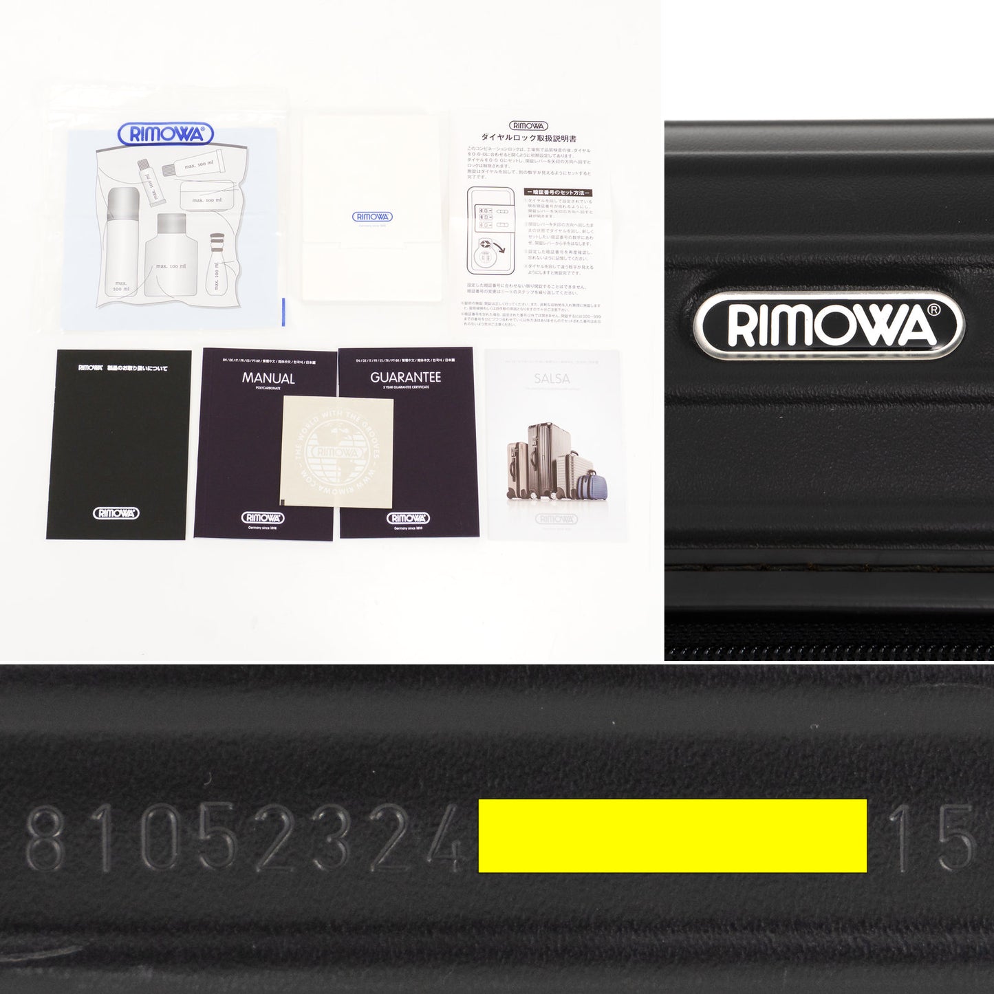 RIMOWA(リモワ) サルサ 32L 4輪 キャビンS