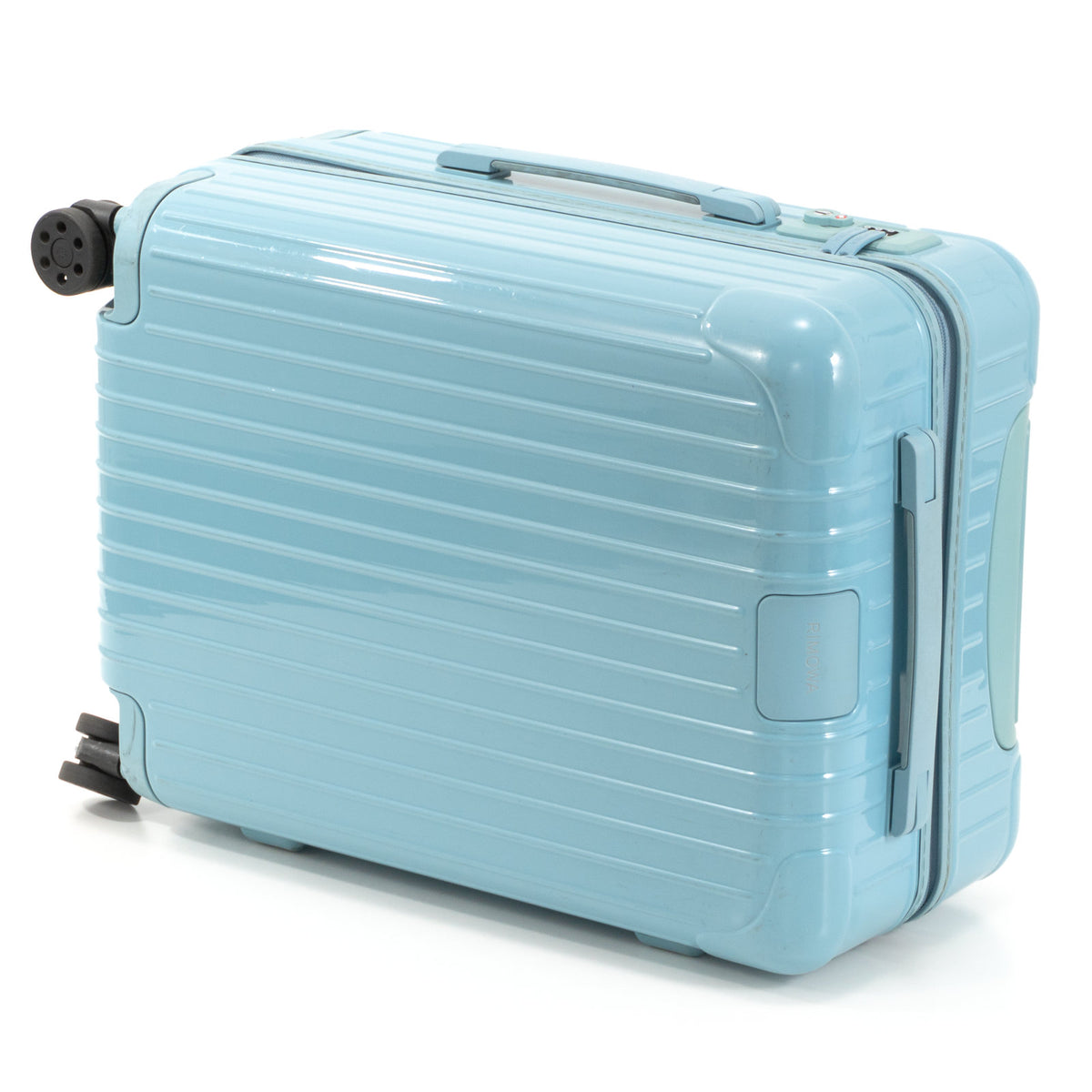 リモワ エッセンシャル キャビン 36L 4輪 グレイシャーブルー 832.53.88.4 中古