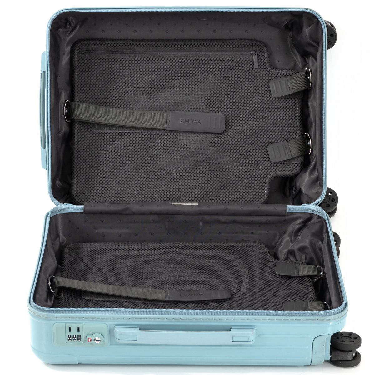 リモワ エッセンシャル キャビン 36L 4輪 グレイシャーブルー 832.53.88.4 中古