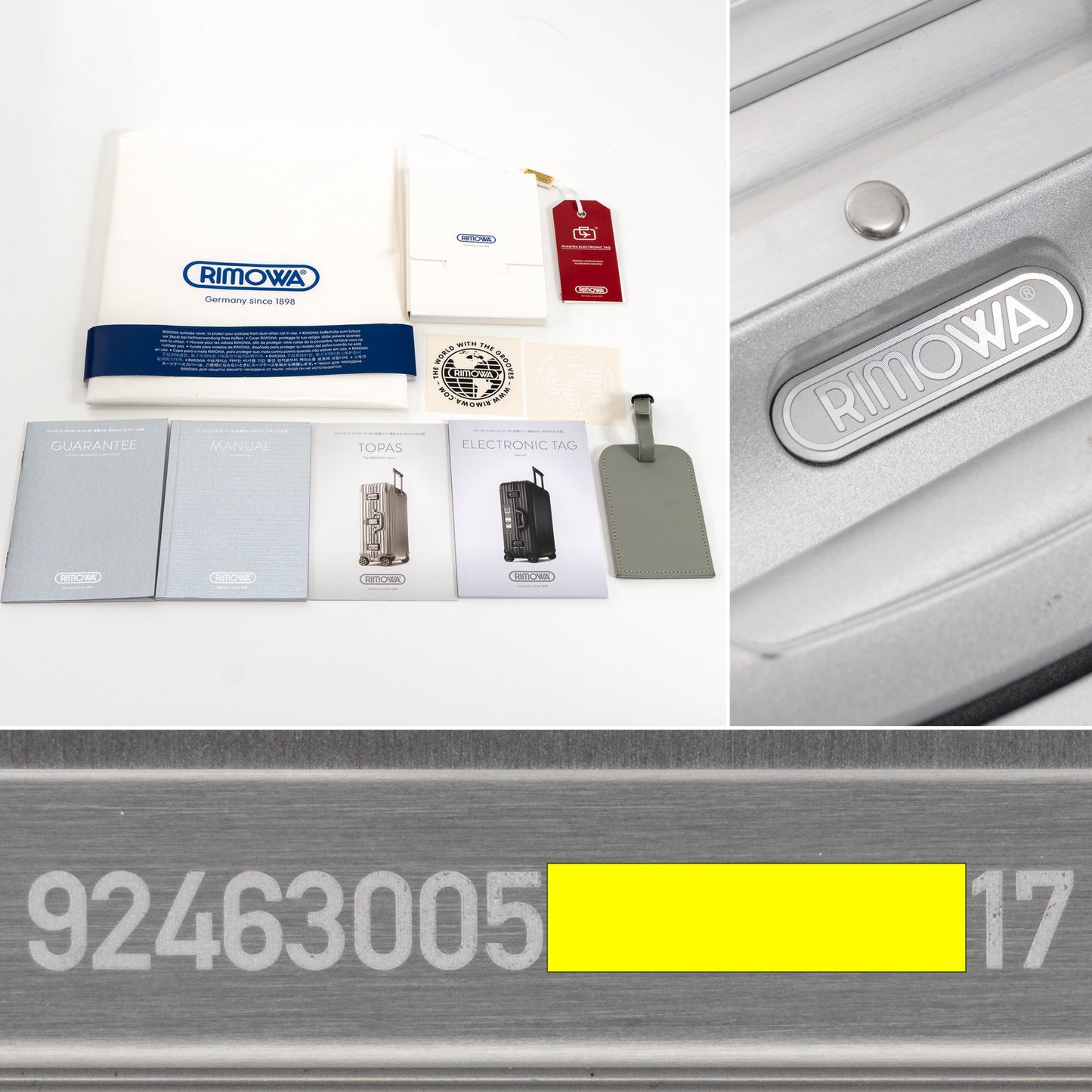 RIMOWA(リモワ) トパーズ 電子タグ 67L 4輪 チェックインM
