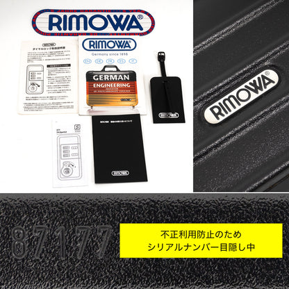 RIMOWA(リモワ) サルサ 104L 4輪 XL